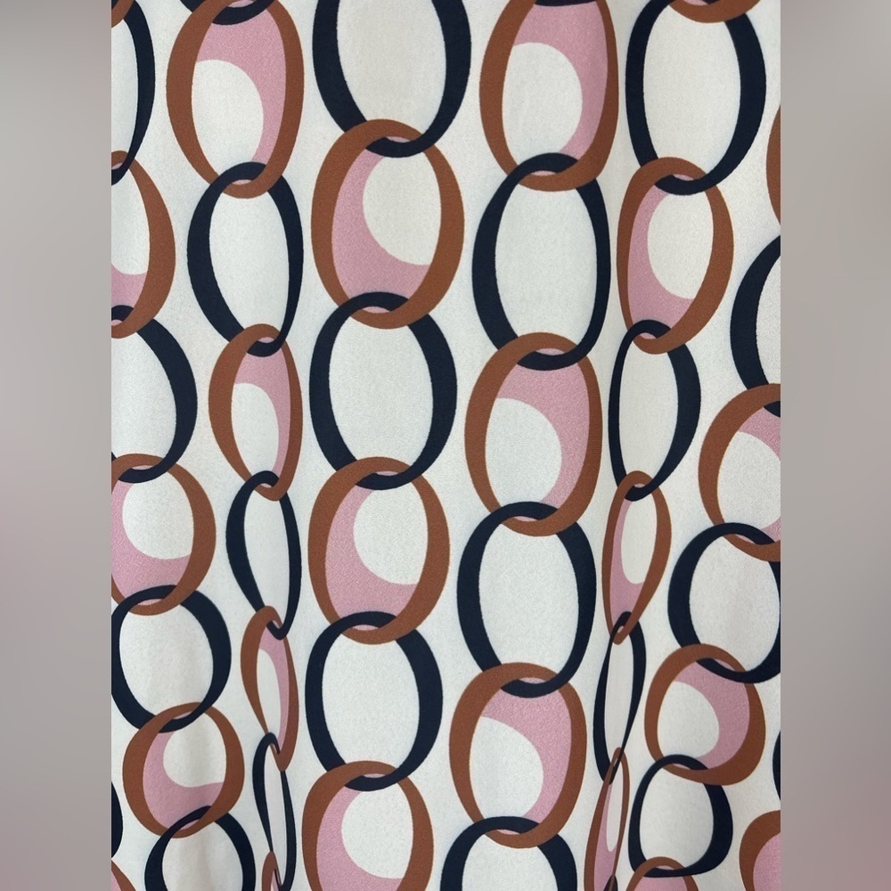 Elegant Loose Fit Long Sleeve Two-Piece Blouse & Trouser Pants Cord Set - Picture 15 of 16